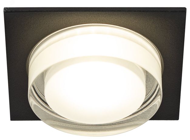 Встраиваемый светильник декоративный DK108 BK MR16 GU5.3 черный - Б0058399 ЭРА
