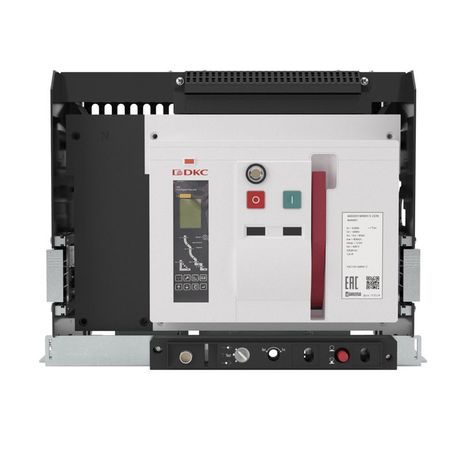 Выключатель воздушный автоматический YON AGS32H 4Р 3200А 85кА типоразмер M расцепитель 3H выкатной управление 220В AC горизонт. подключение DKC AGS32H-M4DH-6-222K ДКС