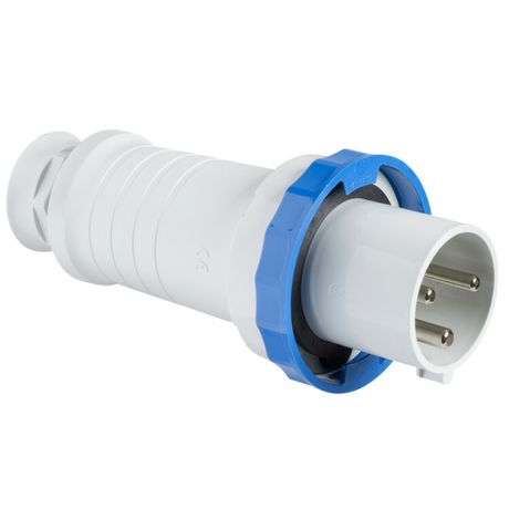 Вилка кабельная 125А 2P+E IP67 винтовые зажимы 220В - 81390 Schneider Electric
