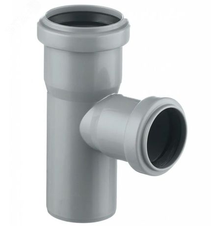 Тройник 50 87 град, канализационный - 24050050 VALFEX 00000019696