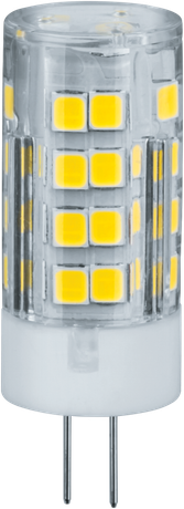 Лампа светодиодная 61 484 NLL-P-G4-5-230-4K 5Вт прозрачная 4000К нейтр. бел. G4 420лм 220-240В Navigator 61484 20703