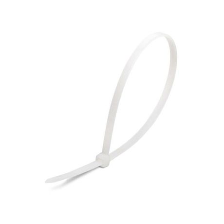Стяжка нейлоновая КСС «NORD 5х400 (бел) (100шт) - 79736 КВТ