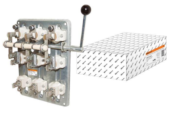 Рубильник РПБ-2/1П У3 TDM (250А, правый привод, без плавких вставок) | SQ0730-0033