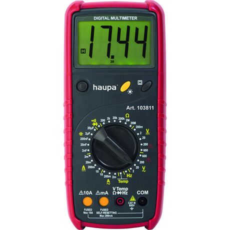 Мультиметр цифровой "Multi Сheсk 2", 1000В | 103811 Haupa