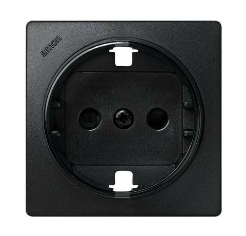 Накладка со шторками для мех. 73432-39 Simon73 Loft графит 73041-62