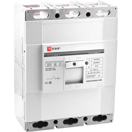Автоматический выключатель ВА-99 800/800А 3P 35кА EKF PROxima | mccb99-800-800
