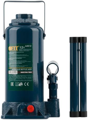 Домкрат гидравлический бутылочный 12 т. - 64512 РОС