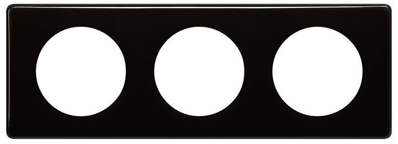 Рамка 3-м Celiane черн. глянец Leg 066683 Legrand