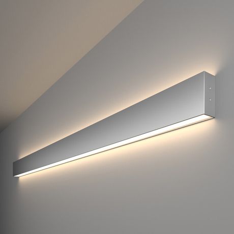 Светильник светодиодный накладной линейный двусторонний 128см 50W 4200K матовое серебро (101-100-40-128) | a041472 Elektrostandard