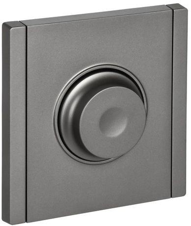 Светорегулятор поворотно-нажимной СП FORTE&PIANO 600Вт FP554 сталь IEK FP-D20-0600-K46