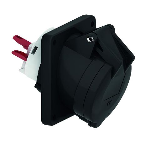 Розетка панельная 32А 3п 2P+PE 230В IP44 Quick Connect Bals 120439 120439-Bals