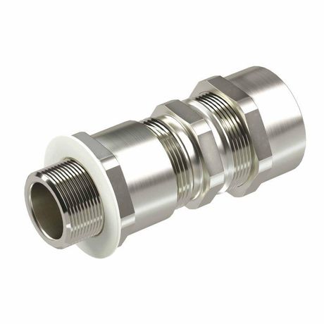 Взрывозащищенный кабельный ввод серии КА для бронированного кабеляМ32х1,5 d:17,8-25мм D:21-31мм. Никелированная латунь IP66/IP68 | KA4MHK DKC ДКС