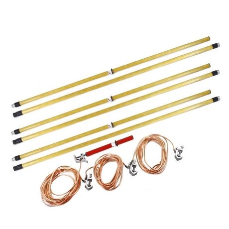 Заземление переносное для распределительных устройств ЗПП-220Э-3 сечен. 50мм ЭЛЕКТРО ТРЕЙД ET-Z180-3-50