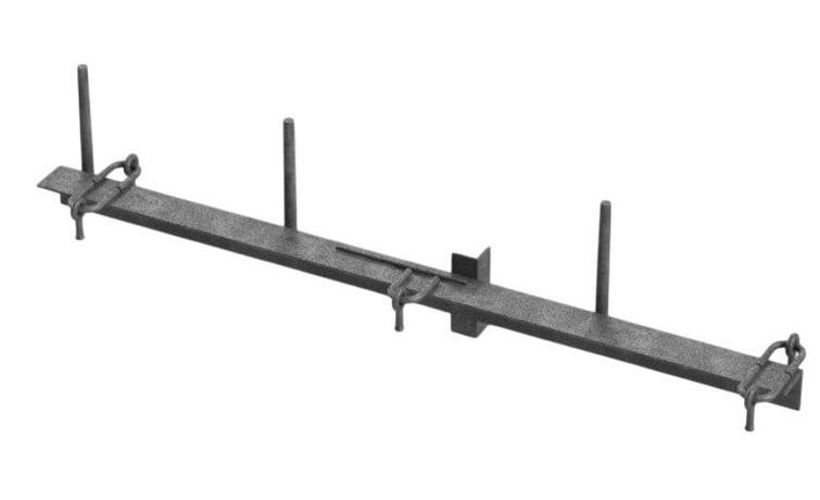 Траверса ТМ-68 (27.0002) покрытие черн лак АЭМЗ 00001669