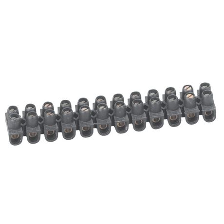 Клеммник 10кв.мм Nybloc черн. (уп.10шт) Leg 034215 Legrand