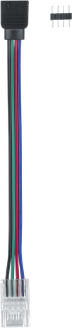 Коннектор для гибкого соединения RGB СД ленты 80 404 NLSC-RGB10mm-PCRGB-W-PC-IP20 (уп.5шт) NAVIGATOR 80404 28323