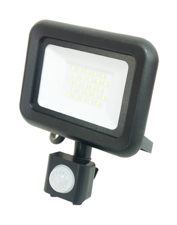 Прожектор светодиодный ДО-20Вт SMD 6500К 1210 Лм датчик движения - 5001459A Jazzway