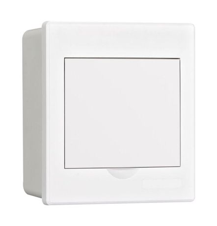 Корпус пластиковый навесной с белой дверью 1 ряд 4 модуля IP41 ЩРН-П - 31084DEK APC