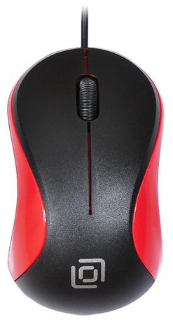 Мышь 115S черн./красн. оптическая 1200dpi USB для ноутбука 2but M-288 ОКЛИК 711637