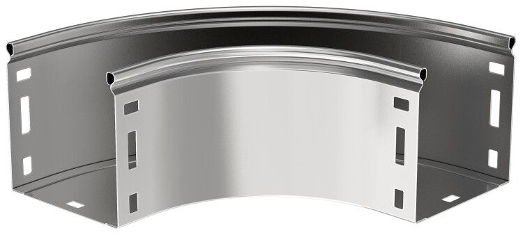 Поворот плавн. 90град тип Г01 ESCA 100х150мм | CPG01-0-90-100-150 IEK