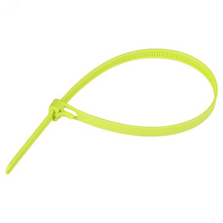 Стяжка многоразовая нейлоновая PRM 7,5х300мм зеленая (50 шт.) - 88314 Европартнер