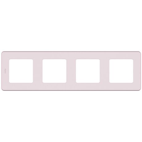 Рамка 4-местная розовый INSPIRIA - 673964 Legrand