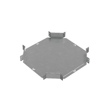 КМ PL18595 Разветвитель для лотка Х-образ 80х400мм "ПЛЮС" HD85 КМ-Профиль