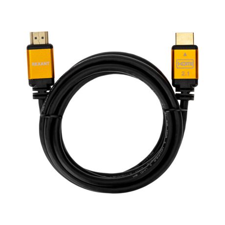 Кабель REXANT HDMI - 2.1 длина 3 метра GOLD | 17-6005 MEET