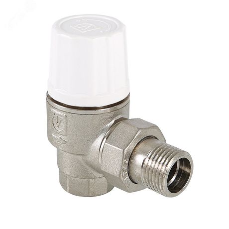 Клапан термостатический 1/2' угловой повышенной пропускной способности - VT.033.N.04 VALTEC DVT330004