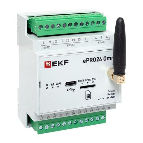 Контроллер Шлюз ePRO24 omni (ePRO-proto-gate) EKF ePRO24-6-4-WG-OMNI