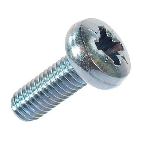 Винт DIN7985 с полукруглой головкой оцинк. М5х20 (100 шт) - коробка ок. Tech-K ( 0,424 кг) | 105222 Tech-KREP