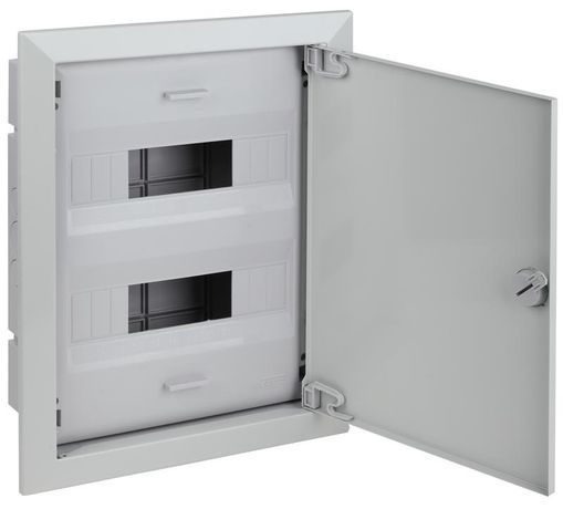 Щиток СП Тусо 24мод. с метал. двер. 430х325х103мм сер. Ruvinil 68124МС TYCO