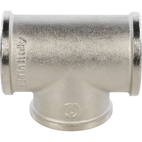 Тройник ВВ никелированный 1' - RG008Q0QT02UFM STOUT SFT-0020-000001