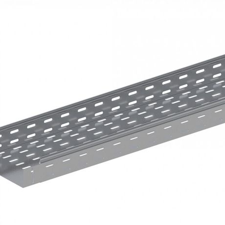 Лоток монтажный прямой перфорированный 200х150 L3000 сталь 1мм ЛППМ.200.150.3000.1.1 СОЭМИ Н0121152724