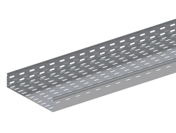 Лоток перфорированный 300х65 L2000 сталь 1.5мм ЛМс-ПЗ цУТ1.5 гор. оцинк. СОЭМИ 121131445 Н0121131445