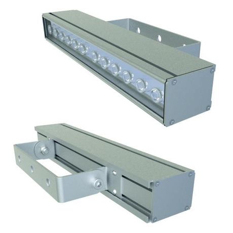 Светильник светодиодный LAD LED LINE-60-15S 15Вт 5000К IP66 1912лм 230В КСС типа "Г" серебр. ЛАДзавод LADLEDL6015S LADesign