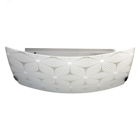 Светильник НПБ 09-60-003 М83 "Васильки" 300х300 матов. бел./клипсы штамп метал. (инд. упак.) Элетех 1005209265