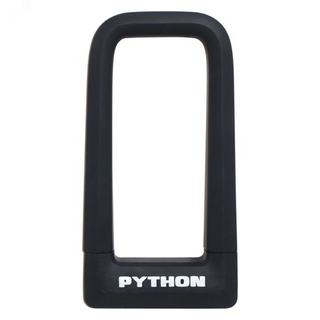 Замок навесной АВАНГАРД PYTHON 626 BLACK силикон с креплением на раму всепогодный - 14858 ПТК