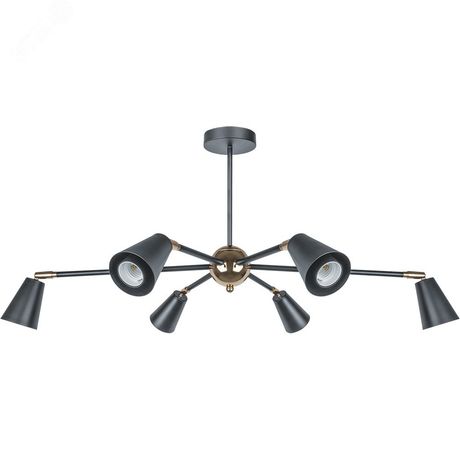 Светильник декоративный бытовой 80 439 NLF-C-051-01 потолочный черный золото | 80439 Navigator 25433