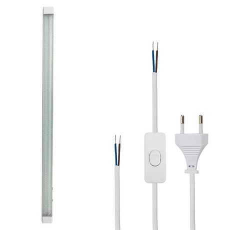 Комплект светильник светодиод. СПО 110 55Вт 6500К холод. бел. IP20 5225лм 185-265В линейный + сетевой шнур с выкл. призма Rexant 607-024-1 MEET