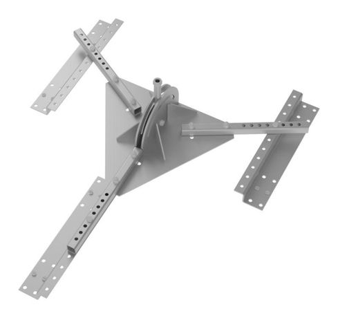 Основание для молниеприемника скатной кровли оцинкованная сталь IEK - zml14d-3l-04