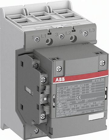 Контактор AF140-30-11-13 140А AC3, катушка 100-250В AC/DC|1SFL447001R1311| ABB