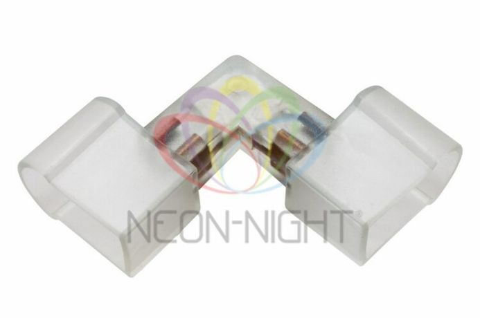 Коннектор для Гибкого Неона 12х26, внешний угол (без иглы) | 134-023 NEON-NIGHT