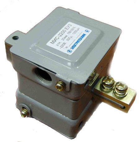 Электромагнит МИС-2200 ЕУ3 220В толкающее исполнение ПВ 100% IP20 с жесткими выводами Электротехник ET502257 МИС 2200 50Гц