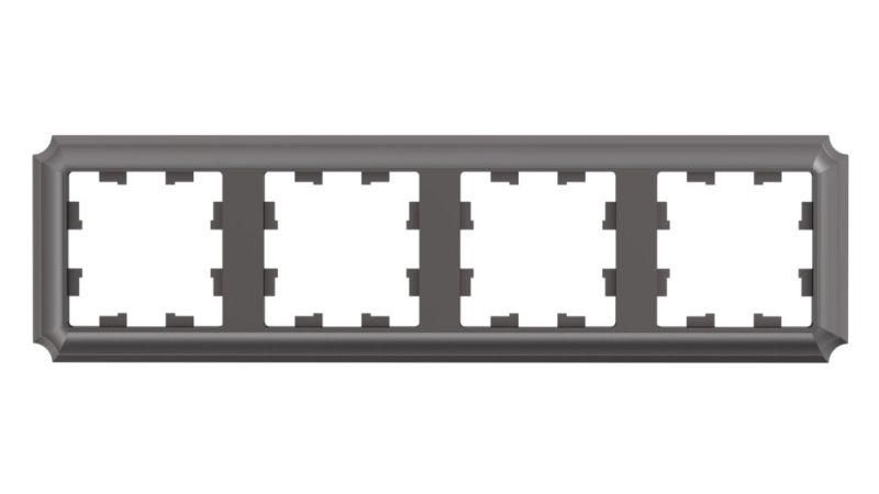 Рамка 4-м AtlasDesign Antique универс. мокко SE ATN100604 APC