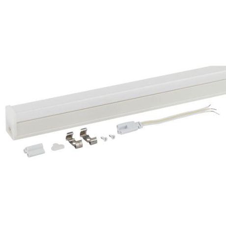 Светильник светодиодный LLED-04-0-30K-104 4Вт 3000К L300мм линейный с сетевым шнуром комплект Эра Б0066718