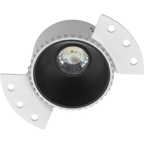 Рамка круглая TRIMLESS UGR/R белая/черная | 2902000070 Световые Технологии