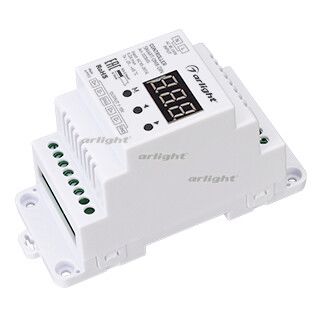 Контроллер SMART-DMX-DIN (230V, 2.4G) (Arlight, IP20 Пластик, 5 лет) | 033005 Arlight