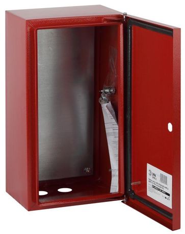Корпус металлический ЭРА SIMPLE ЩМПг-01 (395х310х220мм) IP54 У2 красный RAL 3000 | Б0047699