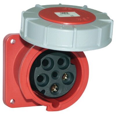 Розетка скрытая IP67 125A 3P+E 400V - DISF041254 ДКС